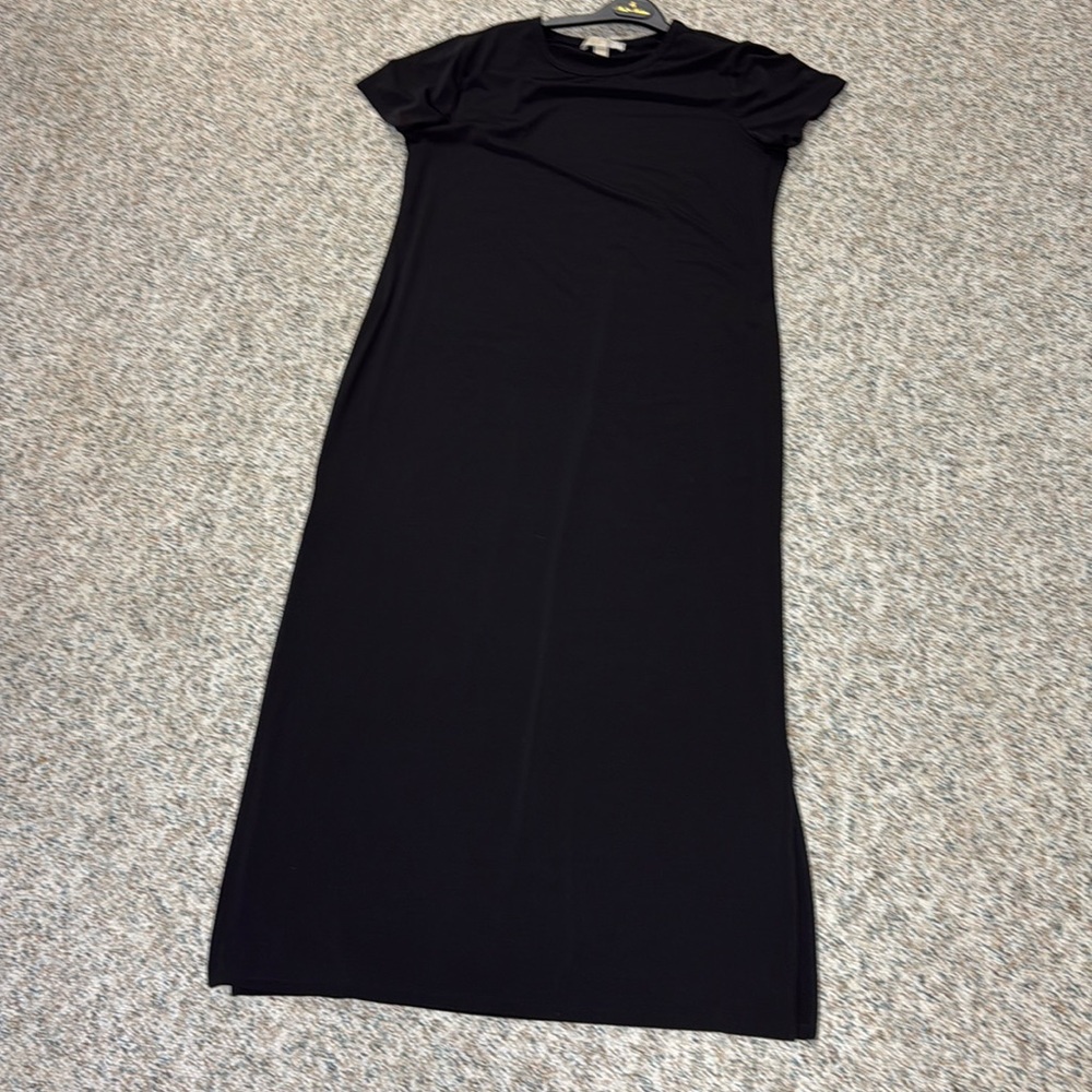 Short sleeve long Michael Kors Black dress  XL